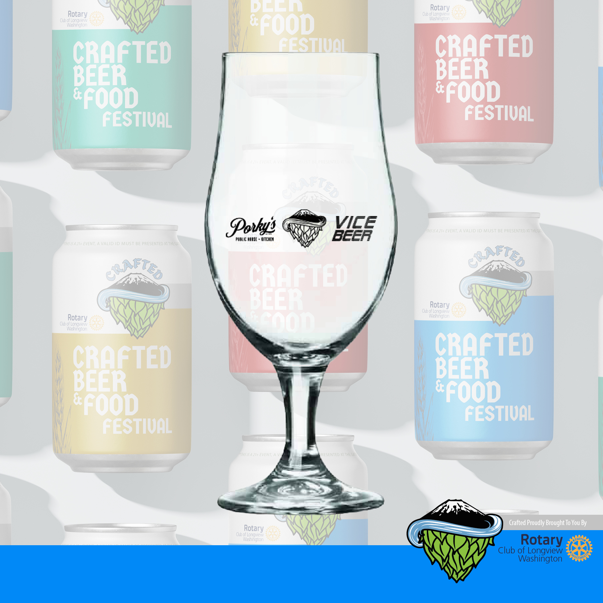 Collaboration Beer Glass