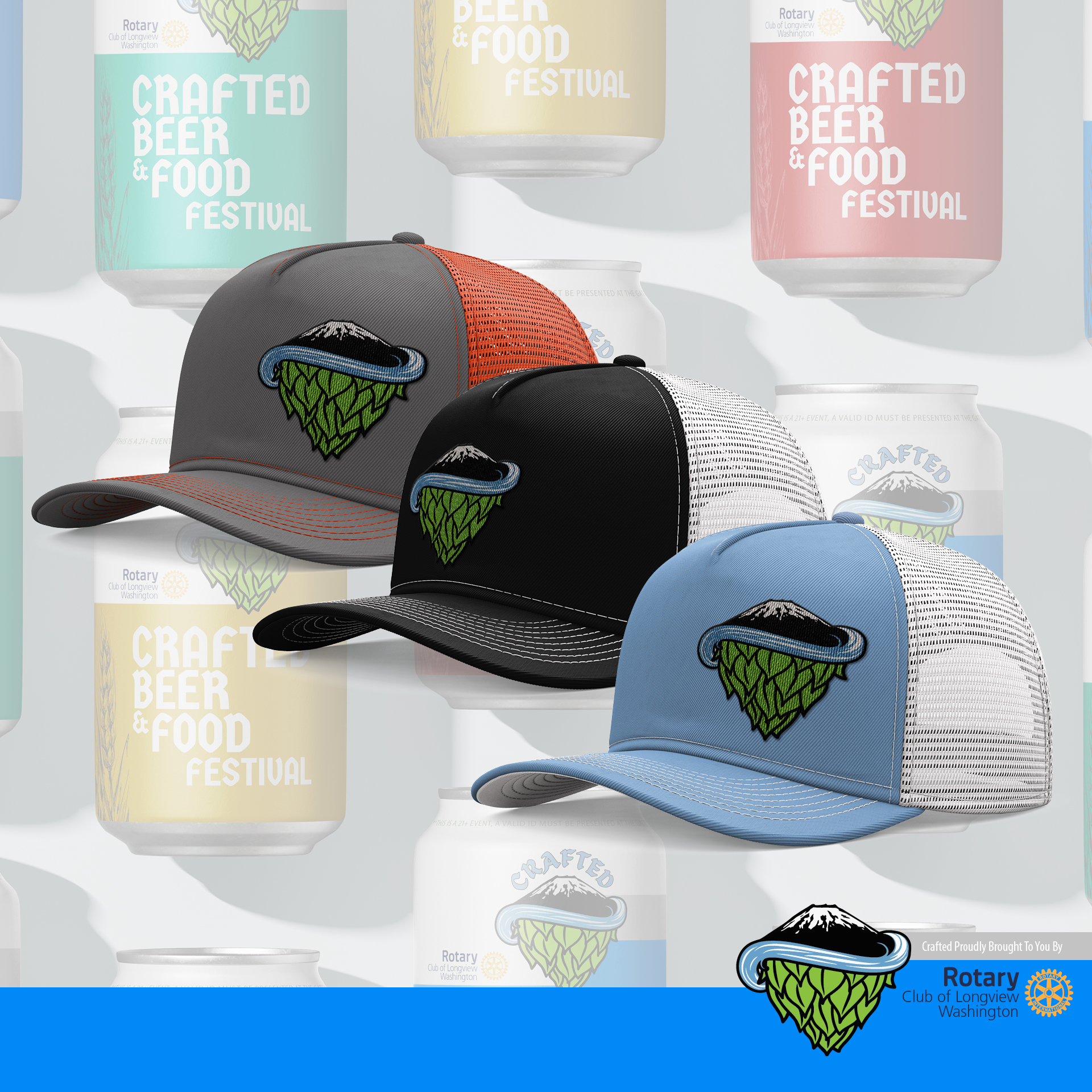 Crafted Richardson 112 Trucker Hat